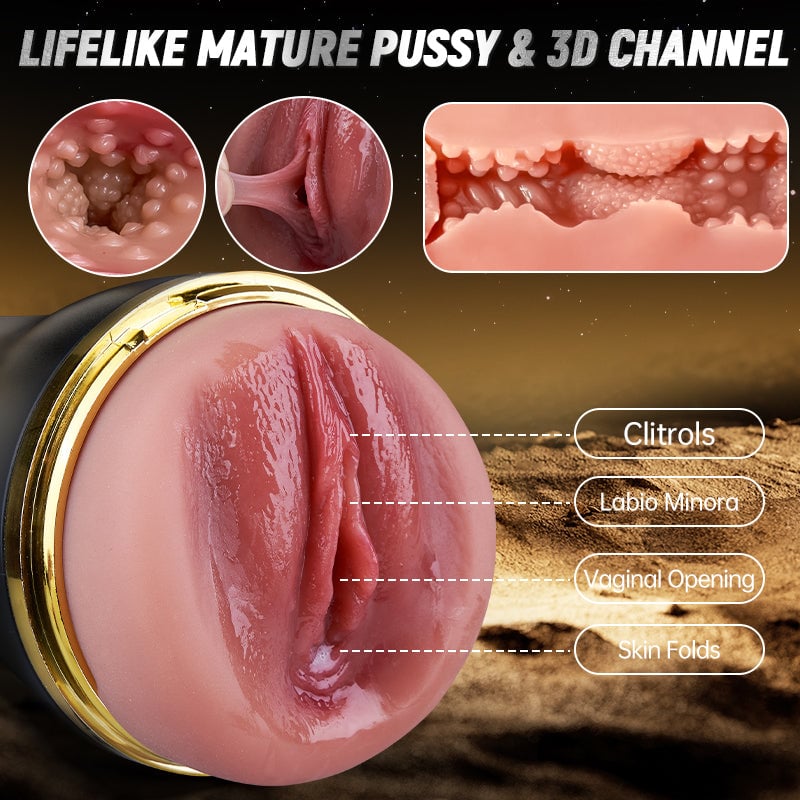 Romanlust The Captain 10 Vibrating Sucking Deep Throat Male Stroker