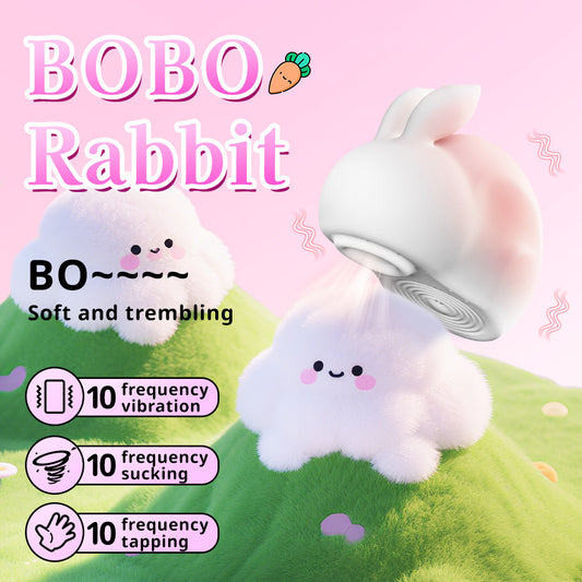 Night Sakura Bobo Rabbit Jumping Egg High frequency Strong earthquake Female Sucking Vibration Stick Small and Cute Adult Electric Toy