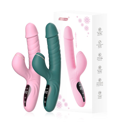 Night Sakura Water Moe Cute High Frequency Telescopic Cannon Machine, dildo vibrator, sucking tongue, licking, female erotic adult sex products