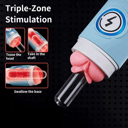 Leten ThundercoreX 6 Thrusting Infrared Heated Realistic Vaginal Masturbator