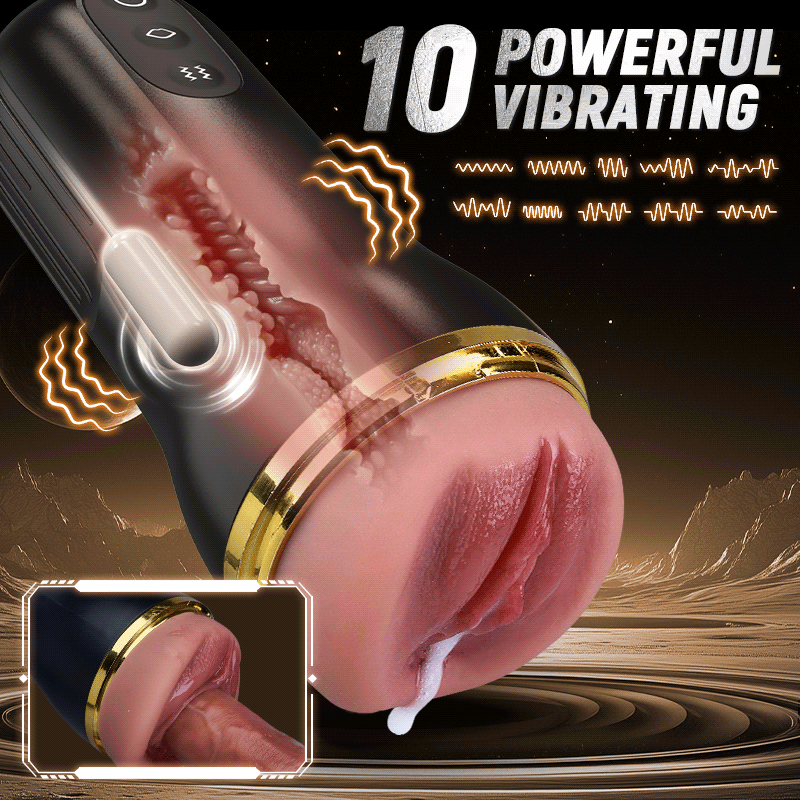 Romanlust The Captain 10 Vibrating Sucking Deep Throat Male Stroker