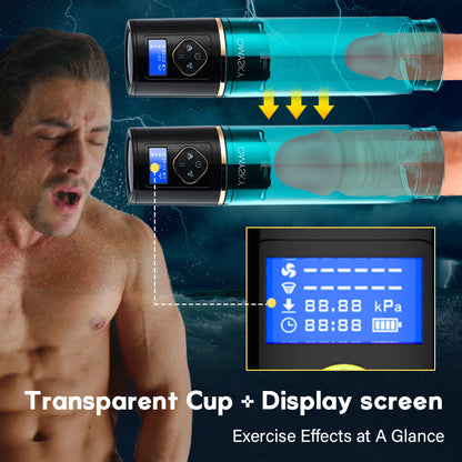 Markham - 6 Hydrotherapy with Display Male Enhancement Water Penis Pump