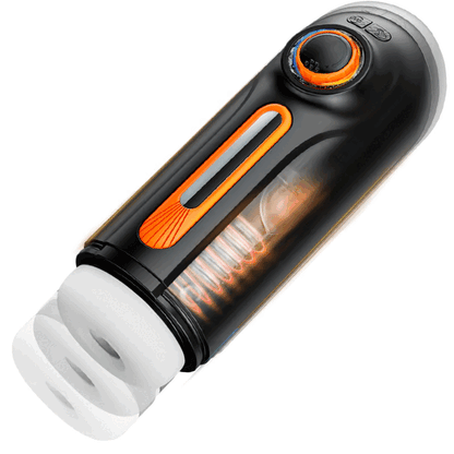 【5.7 IN Depth】Romanlust 6 IN 1-10 Vibrating & Thrusting with 4 Sucking Male Maturbator Male Sex Toy