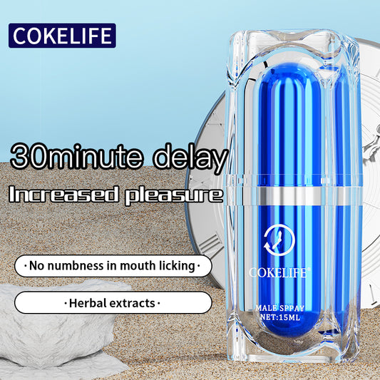 Long Lasting Delay Spray for Men Fast Acting Pleasure Enhancer No Side Effects One Spray Solution